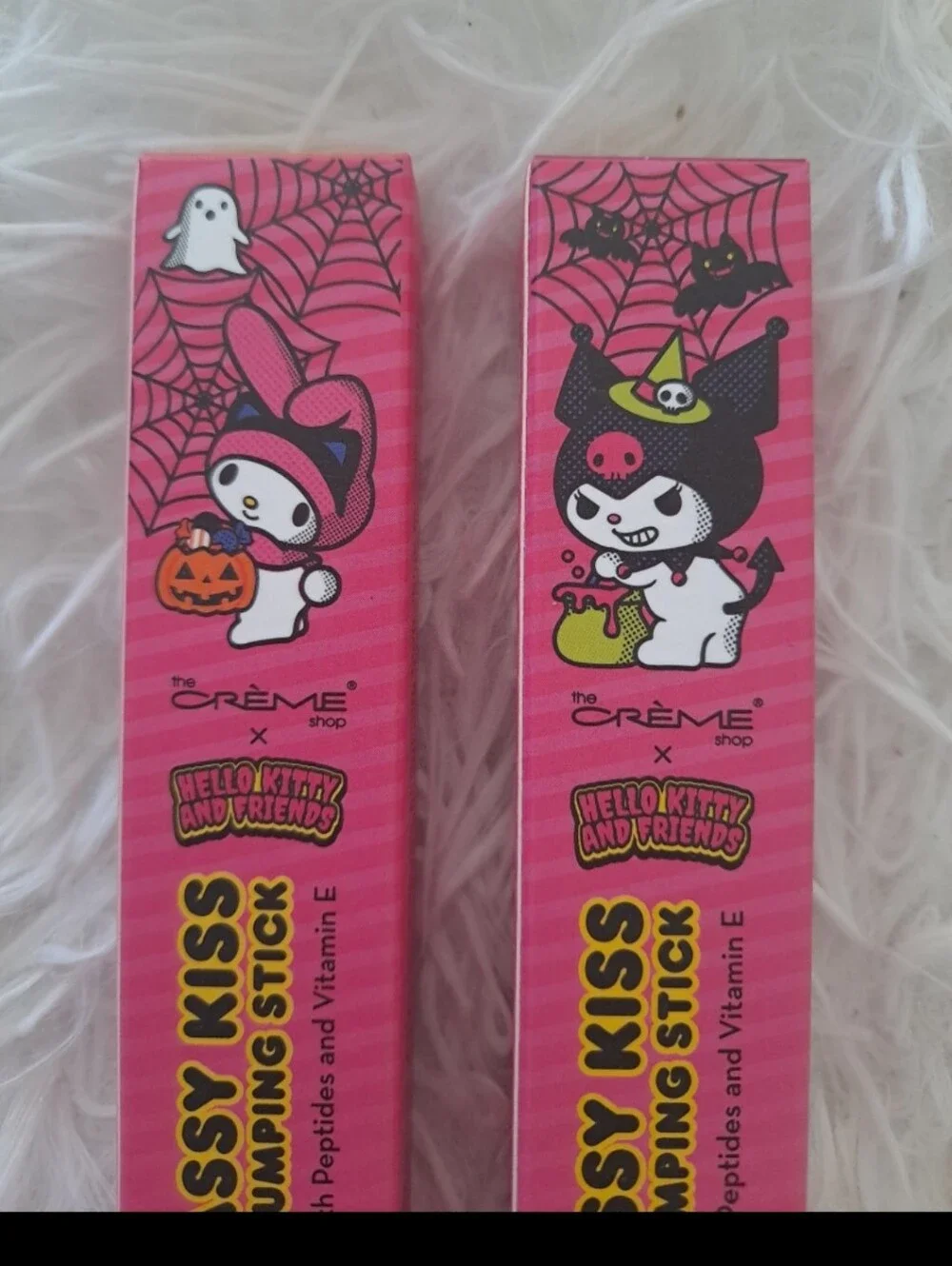 Brand New The Creme Shop Hello Kitty and Friends GLASSY KISS Lip Plumping Stick